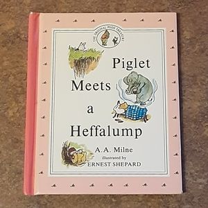 Vintage The Original Pooh Treasury "Piglet Meets a